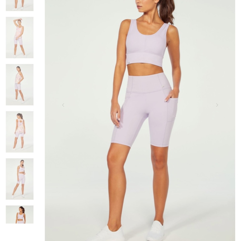 Marika Dry Wick Lavender Short Set NWT Size XL.